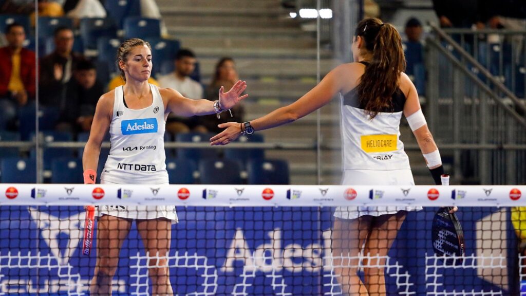 Alejandra Salazar y Gemma Triay en el WPT Vigo Open 2023