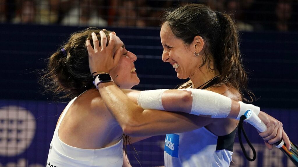 Marta Ortega y Gemma Triay en el WPT Valencia Open 2023