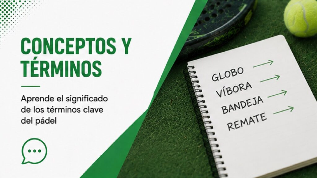 Conceptos y Términos de Pádel