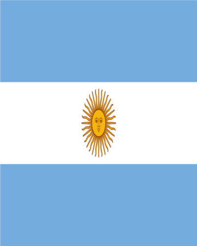 bandera de Argentina