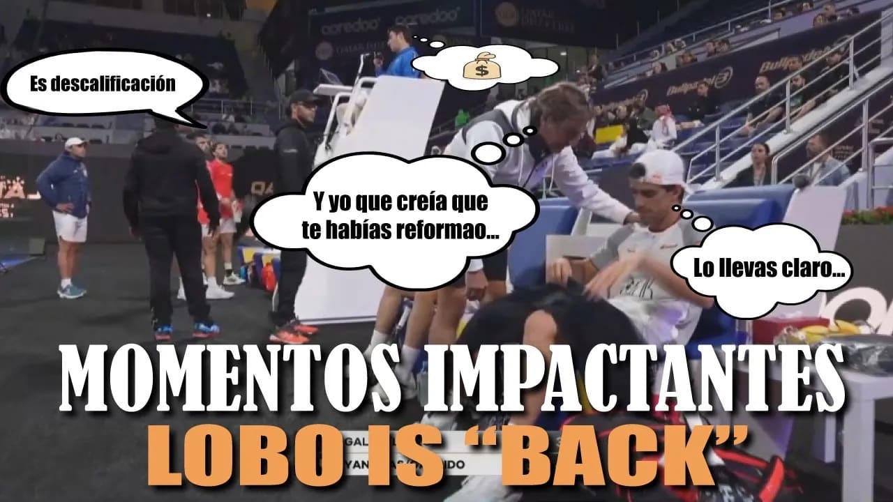 El Lobo la Vuelve a Liar (Premier Padel Qatar 2024)