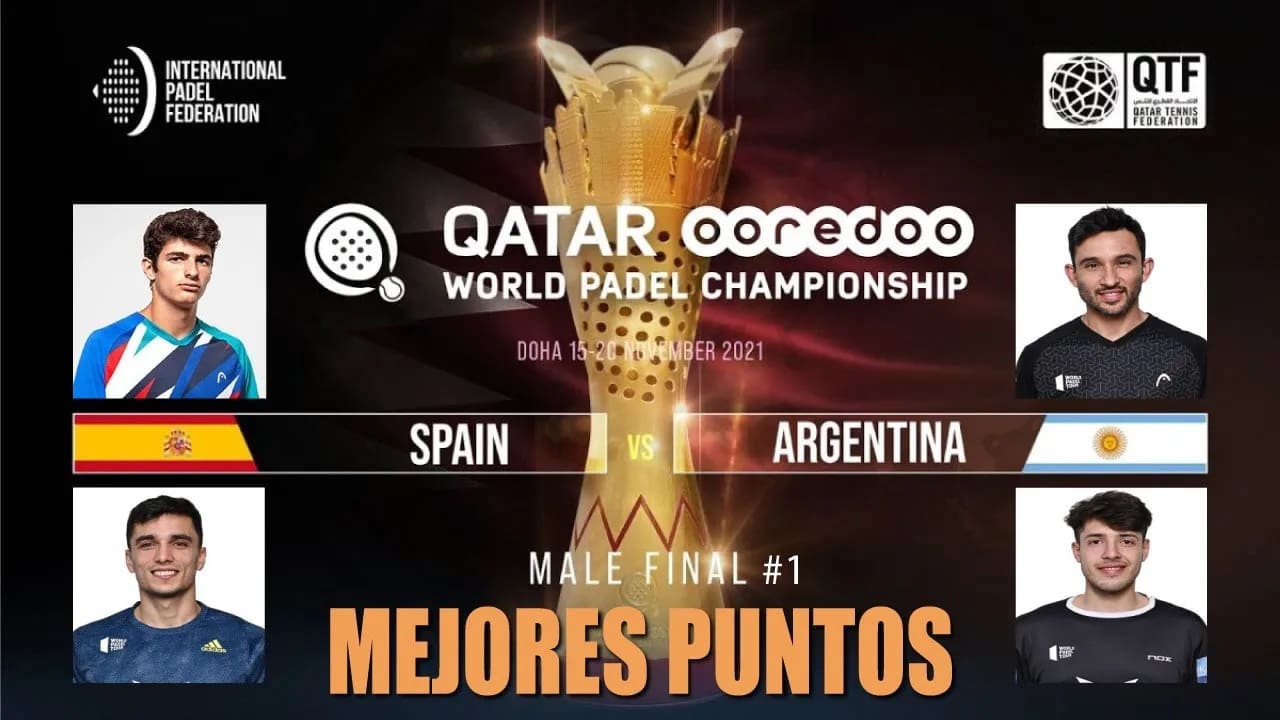 Coello/Galán vs Sanyo/Tapia (Mundial Doha 2021 Final 1: Top de Jugadas)