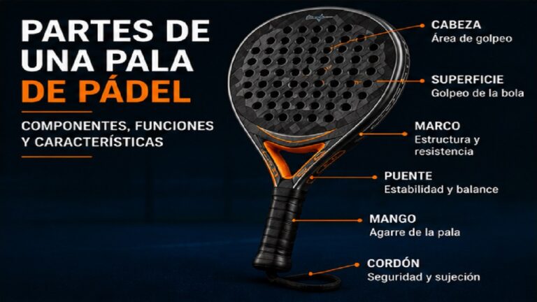Partes de una Pala de Pádel: Componentes, Funciones y Características
