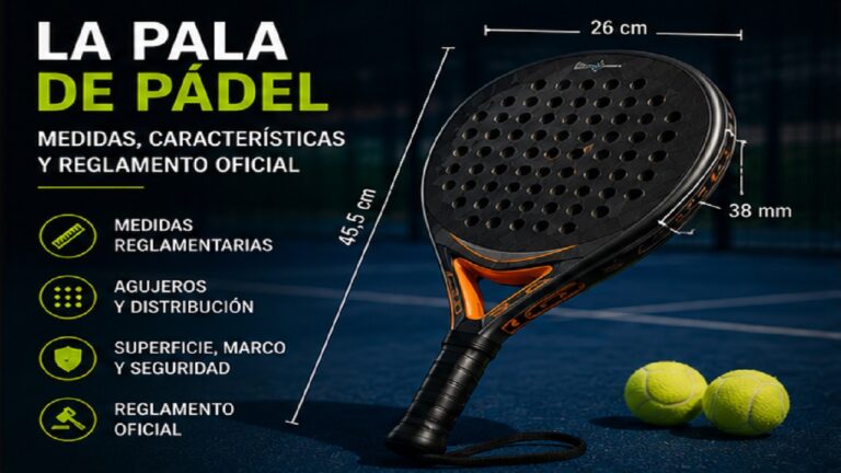 La Pala de Pádel: Medidas, Características y Reglamento Oficial