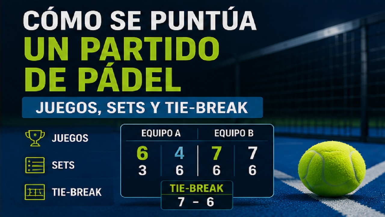 Cómo se Puntúa un Partido de Pádel: Juegos, Sets y Tie-Break