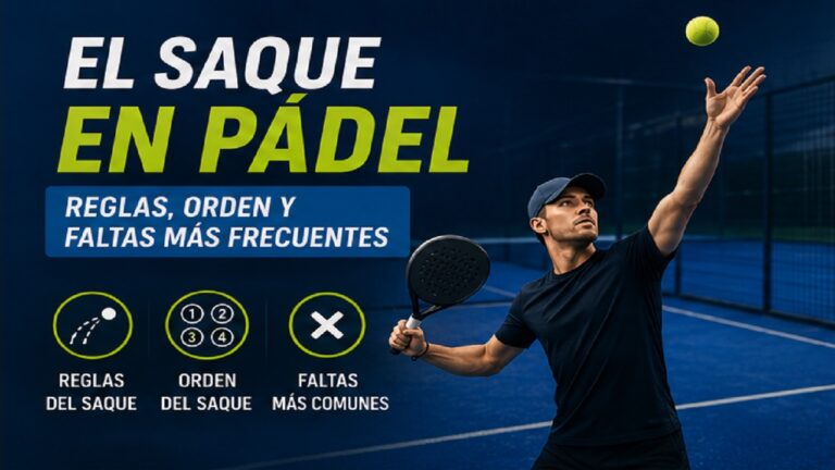 El Saque en Pádel: Reglas, Orden y Faltas Más Frecuentes