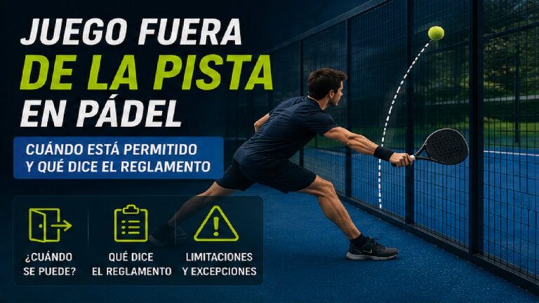 Juego Fuera de la Pista en Pádel: Cuándo Está Permitido y Qué Dice el Reglamento