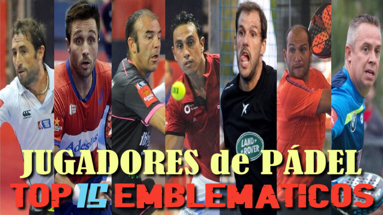 Top de Jugadores de Pádel: Los 15 más emblemáticos