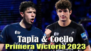 Primera victoria de Tapia y Coello en 2023 (BNK Padel Open)