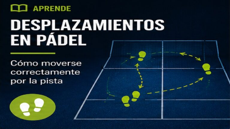 Desplazamientos en Pádel: Cómo Moverse Correctamente por la Pista