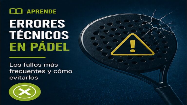 Errores Técnicos en Pádel: Los Fallos Más Frecuentes y Cómo Evitarlos