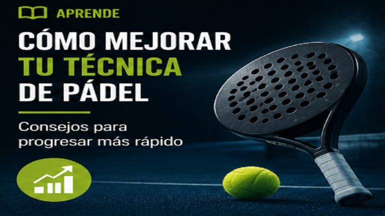 Cómo Mejorar tu Técnica de Pádel: Consejos para Progresar Más Rápido