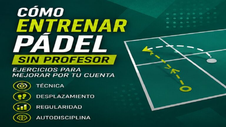 Cómo Entrenar Pádel sin Profesor: Ejercicios para Mejorar por tu Cuenta