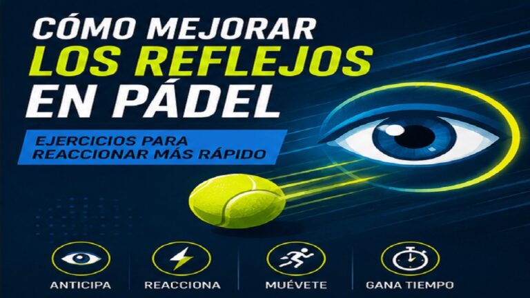 Cómo Mejorar los Reflejos en Pádel: Ejercicios para Reaccionar Más Rápido