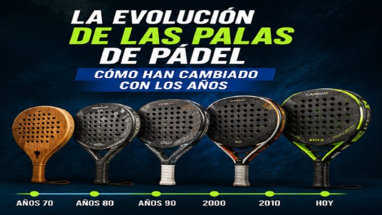 La Evolución de las Palas de Pádel: Cómo Han Cambiado con los Años