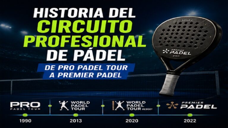 Historia del Circuito Profesional de Pádel: De Padel Pro Tour a Premier Padel