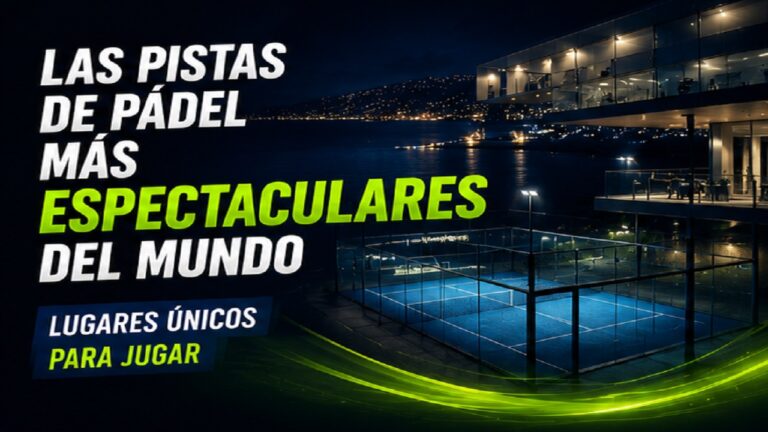 Las Pistas de Pádel Más Espectaculares del Mundo: Lugares Únicos para Jugar