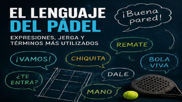 El Lenguaje del Pádel: Expresiones, Jerga y Términos Más Utilizados