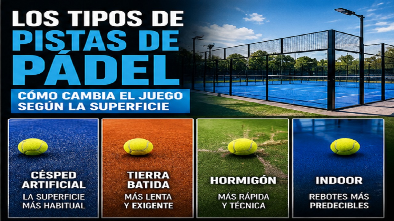 Los Tipos de Pistas de Pádel: Cómo Cambia el Juego Según la Superficie